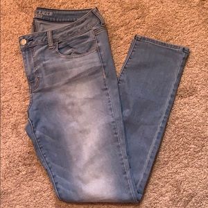 AE light wash jegging